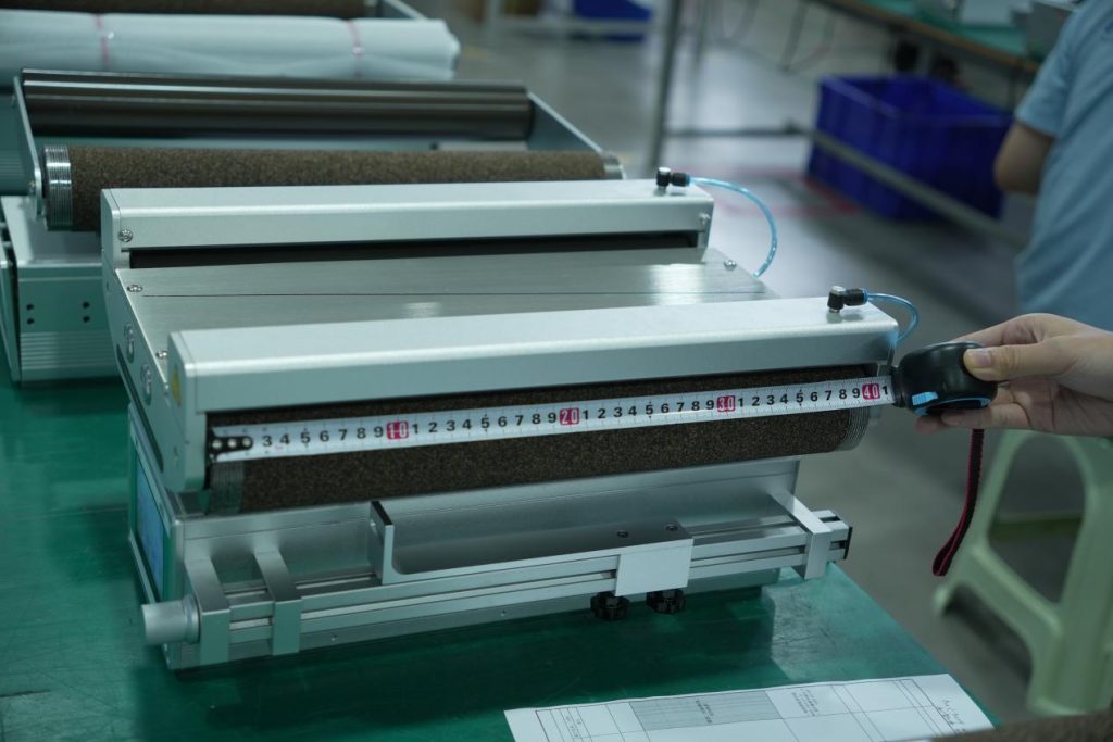 Customized Roller Length in Arise W500 splice table Web Guide System-2