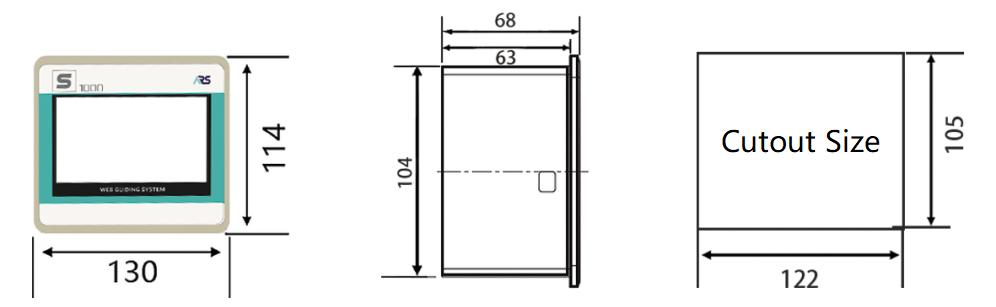 Basic Wiring Instructions of S1000 Pro Type Centering Web Guide System